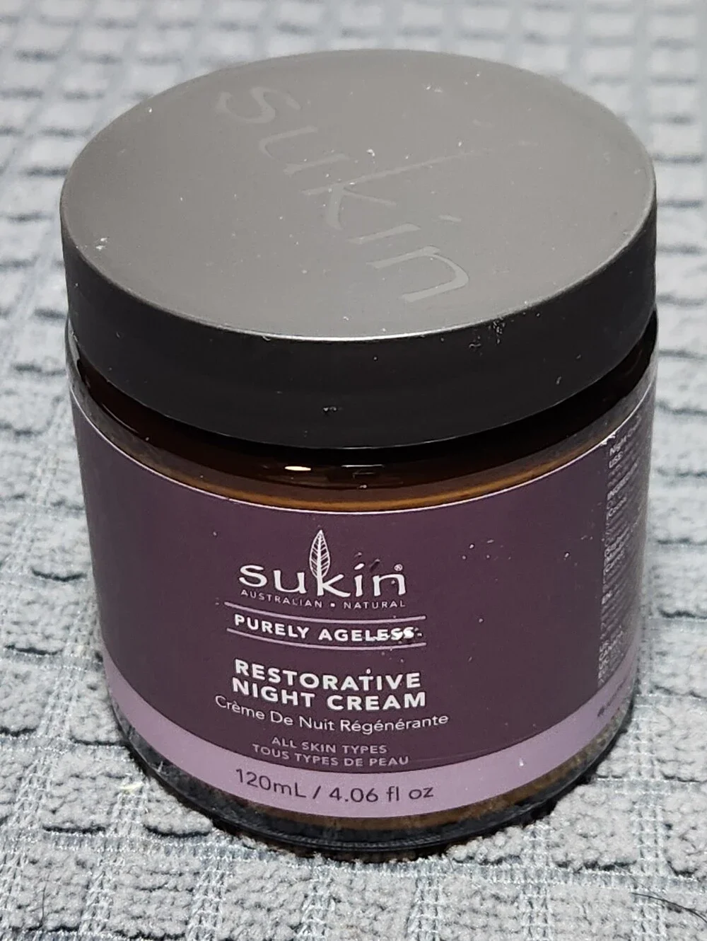 Sealed Sukin Purely Ageless Restorative Night Cream , 4.06 oz Cream